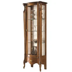 Wohnen 61x183x39 Klassische Vitrine im Italienischen Stil - Carlenna