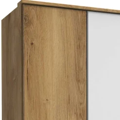 Wohnen 179x199x58 Kleiderschrank 4 Türen & 3 Schubladen - Curacao