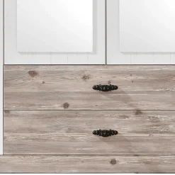 Wohnen 215x201x60 Kleiderschrank Country Style - Nedita