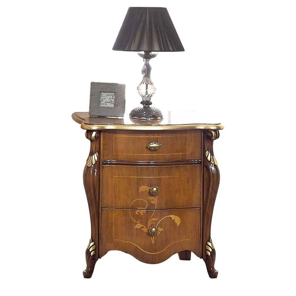 Wohnen Nachttische|Italienische Möbel*59x68x38 Kleine Kommode in italienischem Design - Carlenna