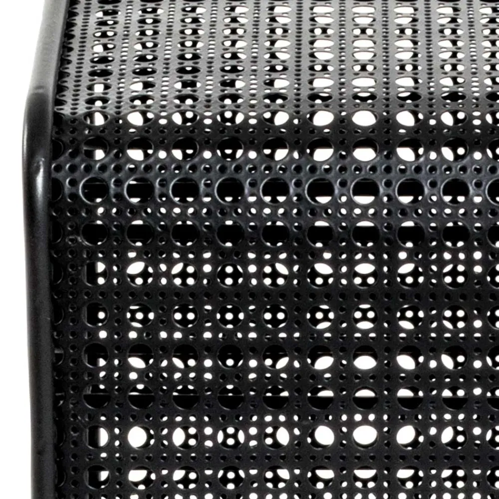 Wohnen Schwarze Möbel|Küchenregale*30x46x24 Kleines Flaschenregal in Schwarz - Selvas