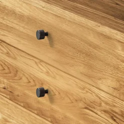 Wohnen 100x105x50 Kombi Kommode im modernen Retro Look - Hardus