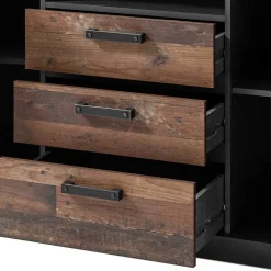 Wohnen 153x87x43 Kombi Sideboard mit Sockel - Timuras