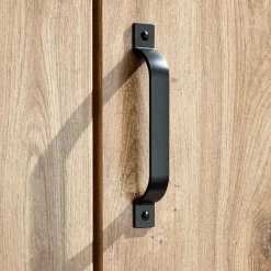 Wohnen Loft Möbel|Industrial Möbel*200x216x58 Kombi-Kleiderschrank mit Spiegeln - Bram