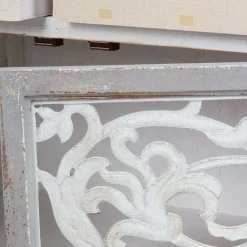 Wohnen Flurkommoden|Shabby Chic Möbel*68x89x35 Kombi-Kommode im Shabby Chic - Levino