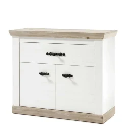 Wohnen 107x89x45 Kombi-Kommode mit Doppeltür - Nedita