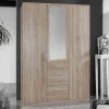 Wohnen 135x199x58 Kombi-Schlafzimmerschrank modern - Citerna