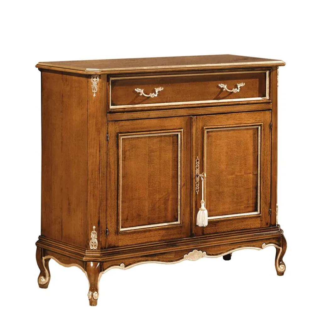 Wohnen Flurkommoden|Italienische Möbel*91x81x35 Kommode im Italienischen Stil - Carlenna
