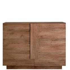 Wohnen 121x90x44 Kommode in Holzoptik mit Doppeltür - Basento