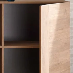 Wohnen 121x90x44 Kommode in Holzoptik mit Doppeltür - Basento