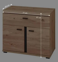 Wohnen 77x67x38 Kommode in modernem Design - Emly