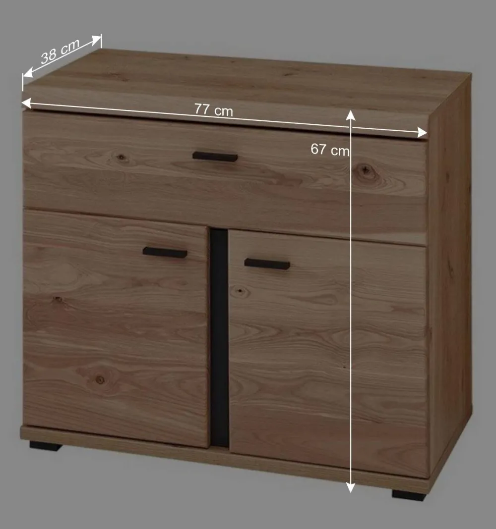 Wohnen 77x67x38 Kommode in modernem Design - Emly