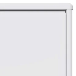 Wohnen 98x48x34 Kommode in Weiß aus Kiefer - Oranias