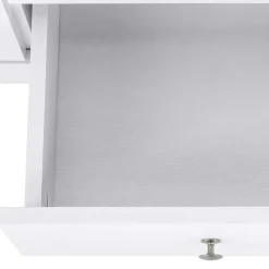 Wohnen Landhausmöbel|Küchenschränke*120x80x35 Kommode in Weiß mit Sonoma Eiche - Nudion I