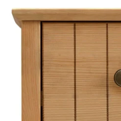 Wohnen 60x75x30 Kommode mit 3 Fächern & Tür - Akzinad