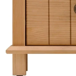 Wohnen 60x75x30 Kommode mit 3 Fächern & Tür - Akzinad