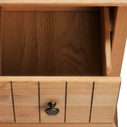 Wohnen 60x75x30 Kommode mit 3 Fächern & Tür - Akzinad