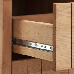 Wohnen 60x75x30 Kommode mit 3 Fächern & Tür - Akzinad