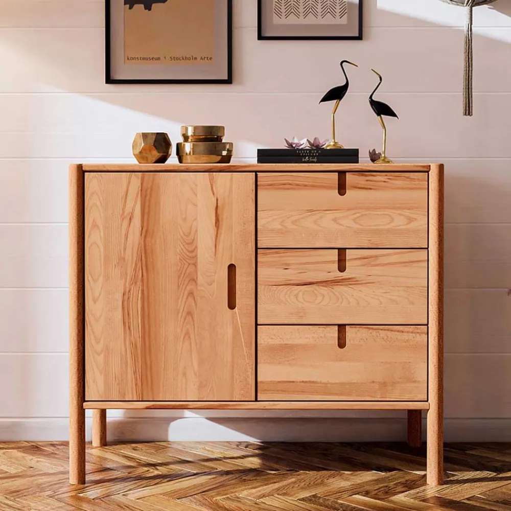 Wohnen 97x84x46 Kommode mit Bodenfreiheit - Indrya