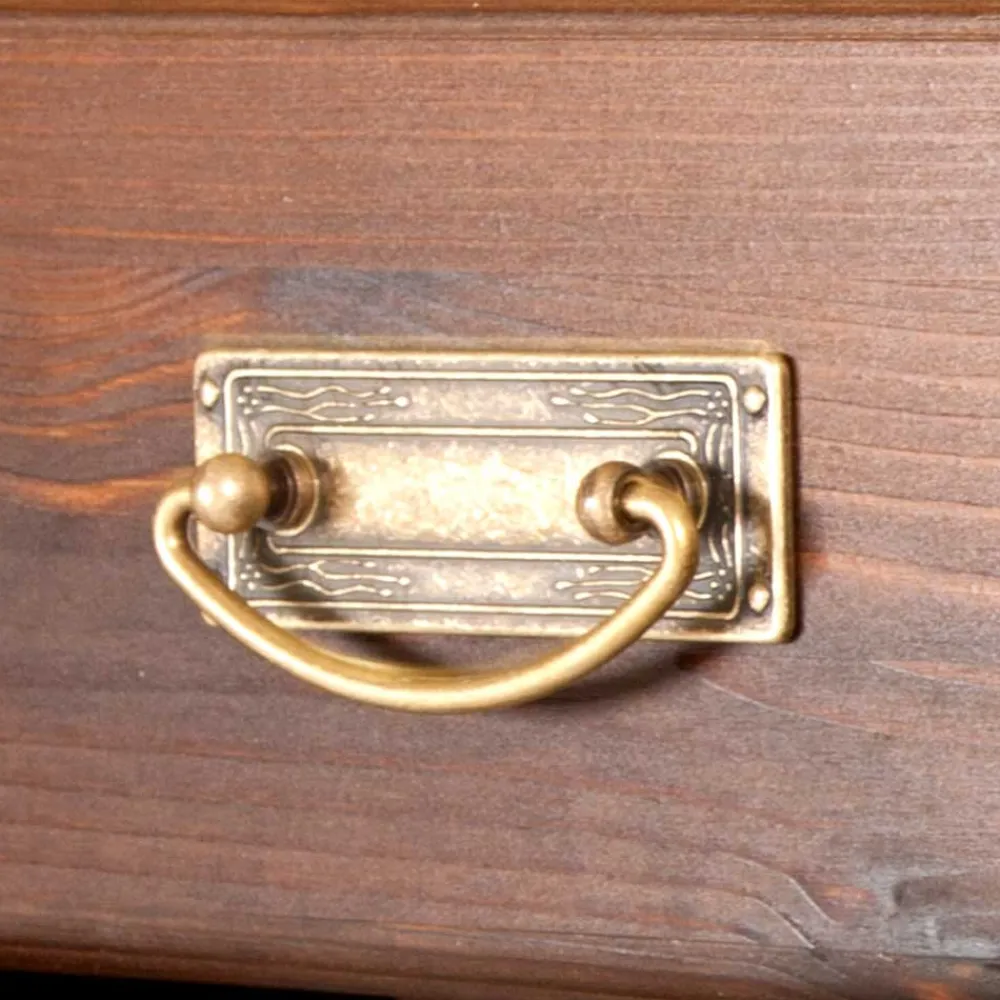 Wohnen Sideboards|Kolonialmöbel*145x84x40 Kommode mit Glas im Kolonialstil - Jurcavs