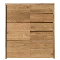 Wohnen Flurkommoden|Esszimmerschränke*105x120x45 Kommode mit sechs Schubladen & Tür - Vactivus