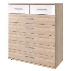 Wohnen Küchenschränke|Flurkommoden*90x103x40 Kommode mit sieben Schubladen - Fabricus