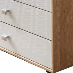 Wohnen 120x86x43 Kommode mit Tür & 5 Schubladen - Emdsiva