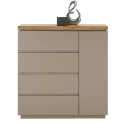 Wohnen Küchenschränke*100x104x40 Kommode mit vier Schubladen & Tür - Anja
