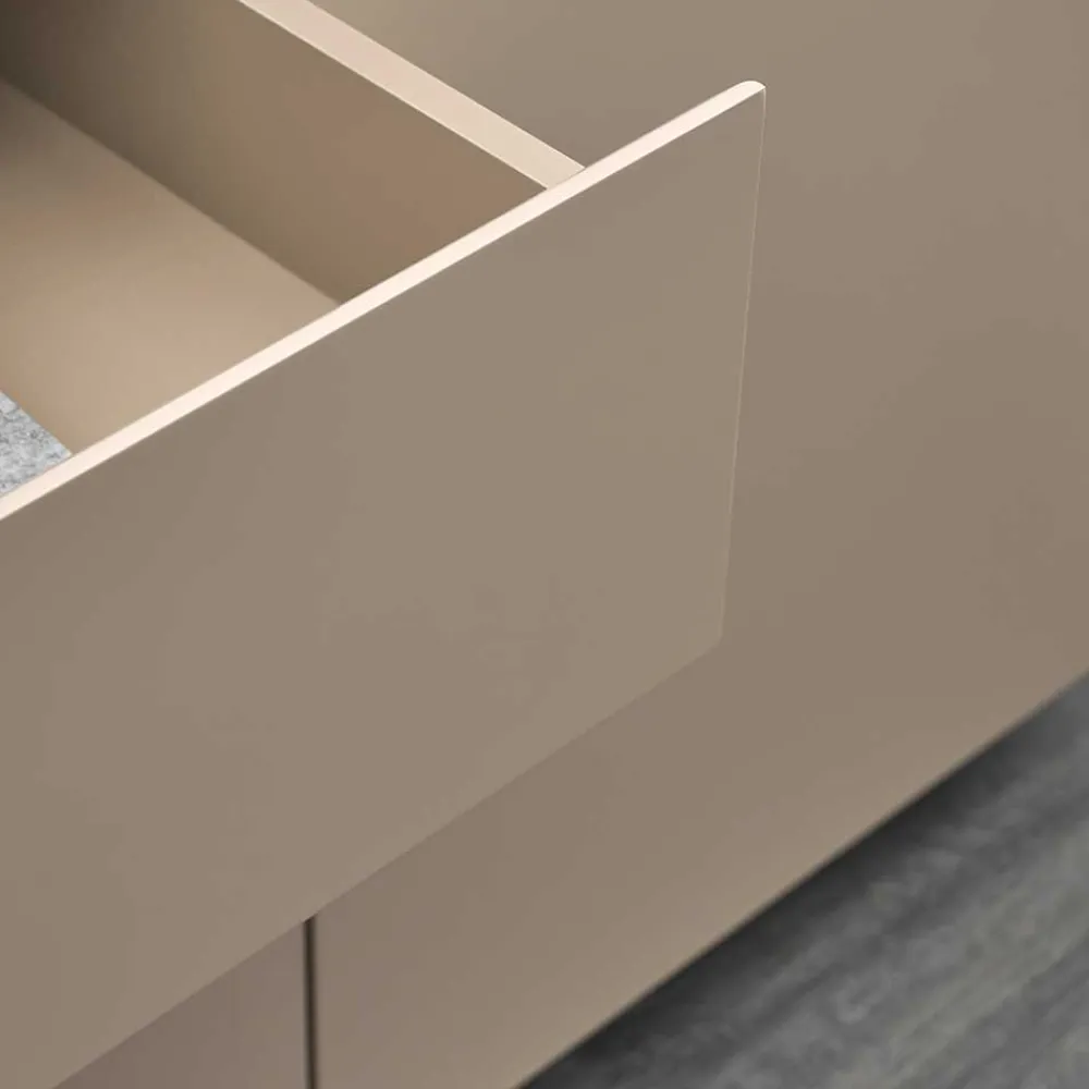 Wohnen Küchenschränke*100x104x40 Kommode mit vier Schubladen & Tür - Anja