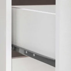 Wohnen 80x80x35 Kommode mit vier Schubladen - Nudion