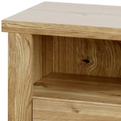 Wohnen 60x71x44 Kommode mit zwei Schubladen & Fach - Zamron