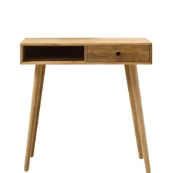 Wohnen 80x80x35 Konsolentisch aus Eiche massiv - Kopiana