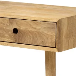 Wohnen 80x80x35 Konsolentisch aus Eiche massiv - Kopiana