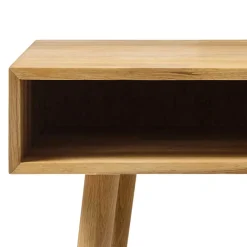 Wohnen 80x80x35 Konsolentisch aus Eiche massiv - Kopiana
