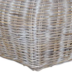 Wohnen Rattanmöbel*50x51x50 Korb mit Griffen Landhaus - Oleganos