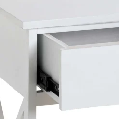 Wohnen 46x60x35 Landhaus Beistelltisch mit Schublade - Liv