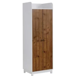 Wohnen Garderobenschränke*62x180x50 Landhaus Dielenschrank 2-türig - Zeymon