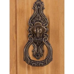 Wohnen 50x78x33 Landhaus Eckschrank aus Kiefer - Lugsca