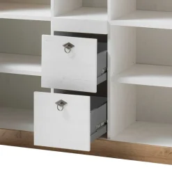 Wohnen Landhausmöbel|Sideboards & Kommoden*148x139x44 Landhaus Highboard zweifarbig - Diatara