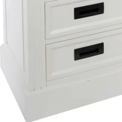 Wohnen Flurkommoden*114x77x41 Landhaus Kommode mit acht Schubladen - Bleaks