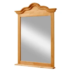 Wohnen Spiegel|Flurspiegel*90x120x10 Landhaus Spiegel mit Holzrahmen - Ulderan