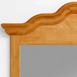 Wohnen Spiegel|Flurspiegel*90x120x10 Landhaus Spiegel mit Holzrahmen - Ulderan