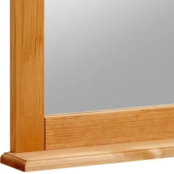 Wohnen Spiegel|Flurspiegel*90x120x10 Landhaus Spiegel mit Holzrahmen - Ulderan