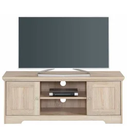 Wohnen Sideboards & Kommoden|Landhausmöbel*120x45x40 Landhaus TV Element in Eiche Holzdekor - Rienva