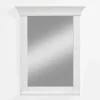Wohnen Skandinavische Möbel|Weiße Möbel*65x85x14 Landhausspiegel in Weiß - Satumare