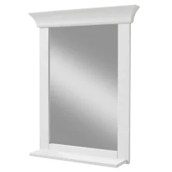 Wohnen Skandinavische Möbel|Weiße Möbel*65x85x14 Landhausspiegel in Weiß - Satumare