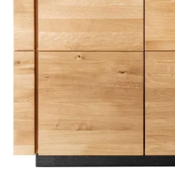 Wohnen 97x86x42 Massivholz Kommode mit zwei Türen - Emelyas