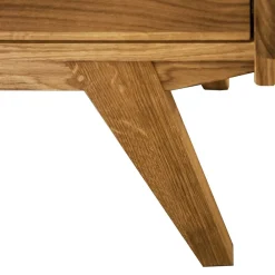 Wohnen Esszimmer-Vitrinen|Esszimmerschränke*100x143x50 Mid Century Schrank mit Glas Türen - Hardus I