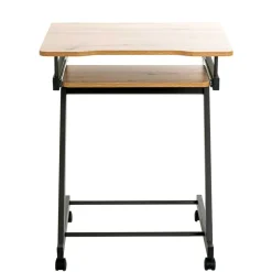 Wohnen 60x75x49 Mobiler Computertisch in Eiche Optik - Matanzas
