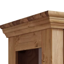 Wohnen 94x133x39 Modern Country Highboard aus Kiefer massiv - Noellisa